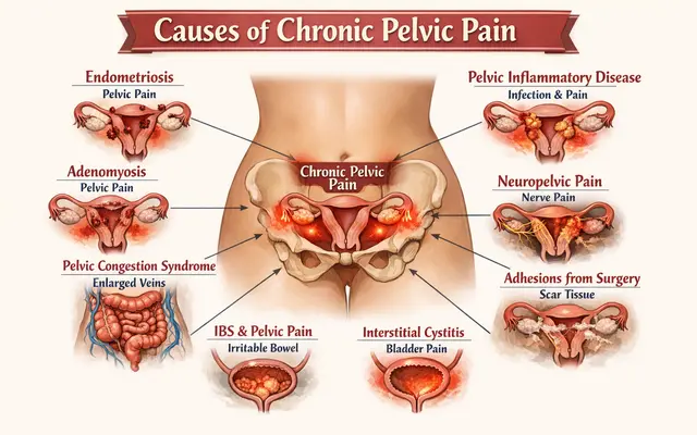 Pelvic pain in nagpur